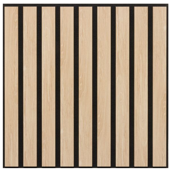 Decowall Acoustic Tile Natuur Eiken 50x50 cm, 4 stuks
