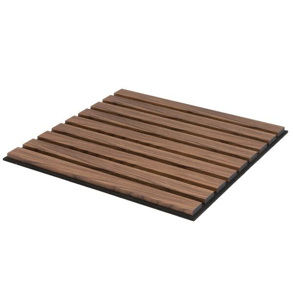 Decowall Acoustic Tile Walnoot 50x50 cm, 4 stuks